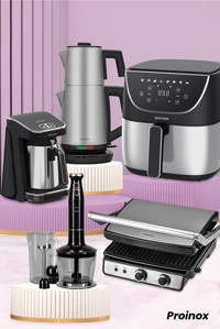 Goldmaster Proinox 22 Parça Elektronik Çeyiz Seti Inox