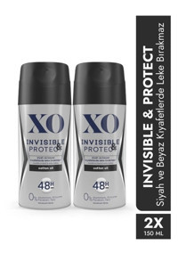 Xo Invısıble Protect Sprey Erkek Deodorant 2x150 ml