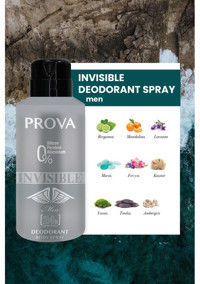 Prova Invisible Sprey Erkek Deodorant 150 ml
