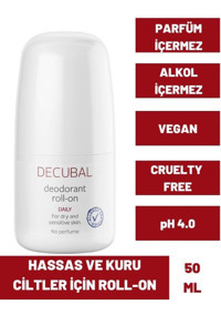 Decubal Daily Roll-On Unisex Deodorant 50 ml