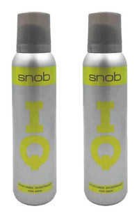 Snob IQ Sprey Erkek Deodorant 2x150 ml