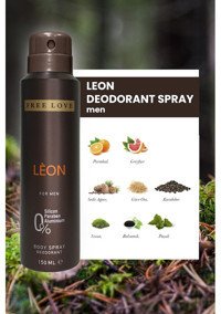Free Love Leon Sprey Erkek Deodorant 150 ml