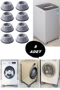 Kitchen Beauty Eşya Seti Yükseltici Titreşim Önleyici Eşya Altlığı