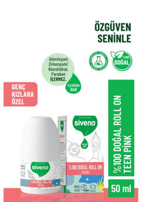 Siveno Teen Pink Ter Önleyici Roll-On Kadın Deodorant 50 ml
