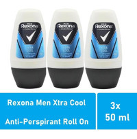 Rexona Xtra Cool Roll-On Erkek Deodorant 3x50 ml