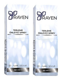 Rayen Sprey Unisex Deodorant 2x50 ml