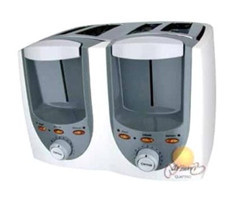 Arzum AR221 4 Dilim Kırıntı Tepsili 1400 W Beyaz Ekmek Kızartma Makinesi
