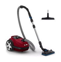 Philips FC8781/07 750 W Yatay Kağıt Toz Torbalı Süpürge Kırmızı - Siyah