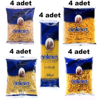 Nuh'un Ankara Makarnası 5 çeşit Makarna 20 x 500 gr