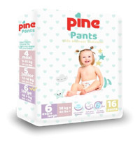 Pine 6 Numara Külot Bebek Bezi 16'lı