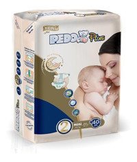 Pedo 2 Numara Bantlı Bebek Bezi 5x40'lı