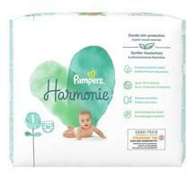 Prima Pampers Harmonie 1 Numara Bantlı Bebek Bezi 26'lı