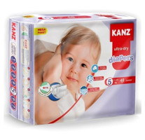 Kanz 5 Numara Bantlı Bebek Bezi 48'li