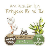 Baby Turco Doğadan 1 Numara Bantlı Bebek Bezi 50'li