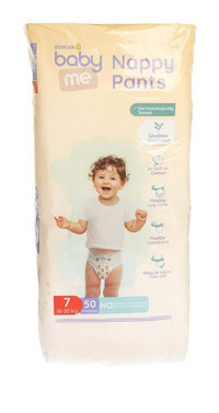Baby Me 7 Numara Külot Bebek Bezi 50'li