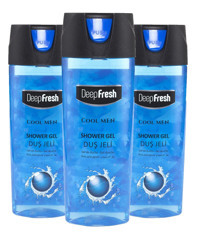 Deep Fresh Cool Men Okyanus Nemlendirici Vegan Duş Jeli 3 x 500 ml