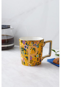 Karaca Flower P Harfli Kupa 350 ml