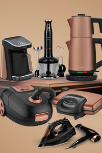Goldmaster Goldline 32 Parça Elektronik Çeyiz Seti Rose Gold