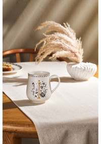 Emsan Artisan İ Letter New Bone Kupa 220 ml