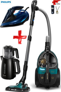 Philips Marathon Ultimate-Azure Elite-Viva Collection 3'lü Elektronik Çeyiz Seti Siyah