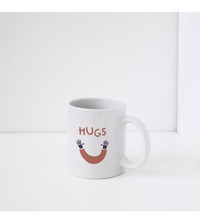 Tabby Design Hugs Baskılı Hediyelik Kupa