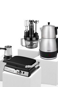 Goldmaster Hürrem 4'lü Elektronik Çeyiz Seti Inox