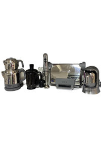 Korkmaz A1827 4'lü Elektronik Çeyiz Seti Inox