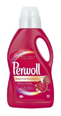 Perwoll Hassas Renkliler İçin 16 Yıkama Sıvı Deterjan 1 lt