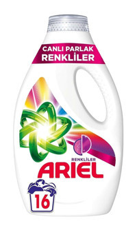 Ariel Renkliler İçin 16 Yıkama Sıvı Deterjan 2 lt