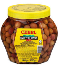 Cebel Çizik Yeşil Zeytin 1 kg