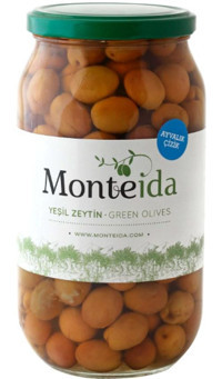 Monteida Çizik Yeşil Zeytin 1 kg