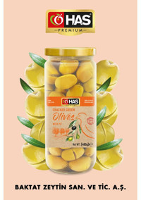 Has Premium Yeşil Zeytin 500 gr