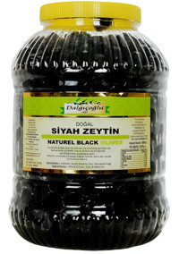 Dalgıçoğlu Az Tuzlu Siyah Zeytin 2.65 kg