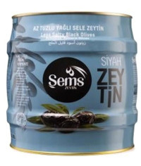 Şems Siyah Zeytin 4x2 kg