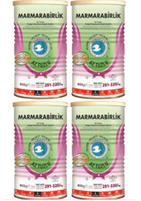 Marmarabirlik Az Tuzlu Siyah Zeytin Teneke 4x800 gr