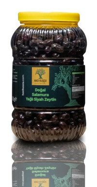 Hacı Kuşçu Zeytinyağı Siyah Zeytin 1.9 kg