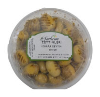Sadıcım Izgara Yeşil Zeytin Kavanoz 600 gr