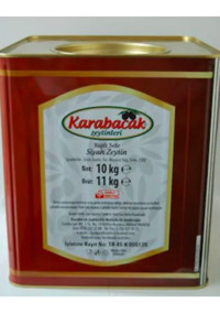 Karabacak Siyah Zeytin Teneke 10 kg