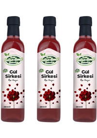 Tarihi Sultan Ahmet Baharatçısı Gül Sirke 3x500 ml