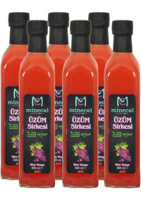 Minecal Üzüm Sirke 6x500 ml