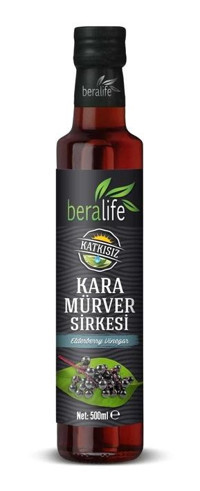Beralife Kara Mürver Sirke 500 ml