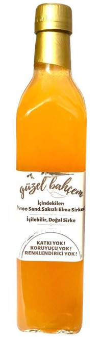 Güzel Bahçem Elma - Sandaloz Sirke 500 ml