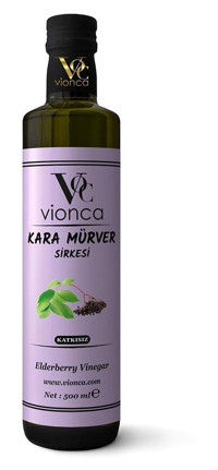 Vionca Kara Mürver Sirke 500 ml