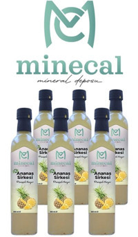 Minecal Ananas Sirke 6x500 ml