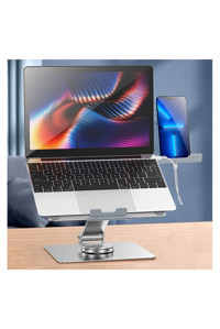 Dexmon Metal Dikey Soğutuculu Taşınabilir RGB Laptop Standı