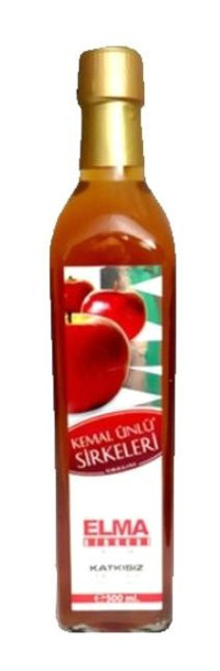 Kemal Ünlü Sirkeleri Elma Sirke 500 ml