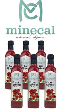 Minecal Gül Sirke 6x500 ml