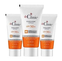 Dr. Clinic 50 Faktör Leke Karşıtı Güneş Kremi 3x50 ml