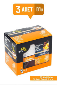 Shazel Portakallı Türk Kahvesi 30x12 gr
