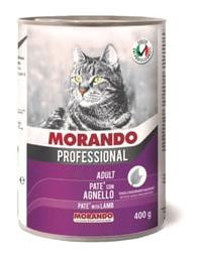 Morando Yetişkin Kuzu Etli Parça Etli Yaş Kedi Maması 24x400 gr